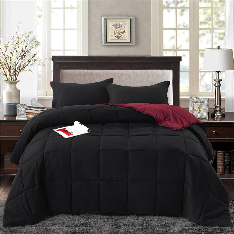 3 Piece All Season Lightweight Down Alternative Comforter Set
