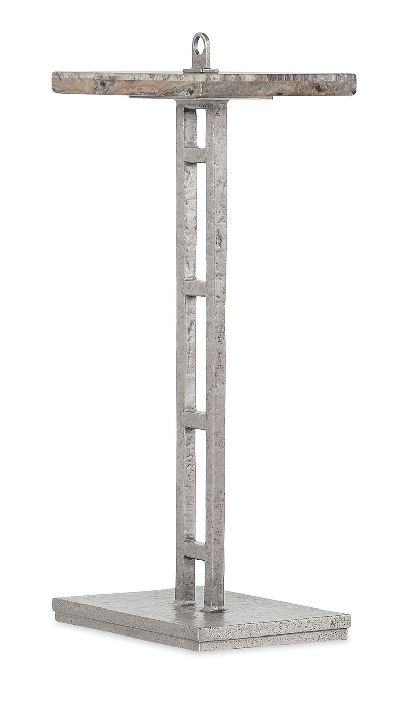 Chapman - Drink Table - Pearl Silver