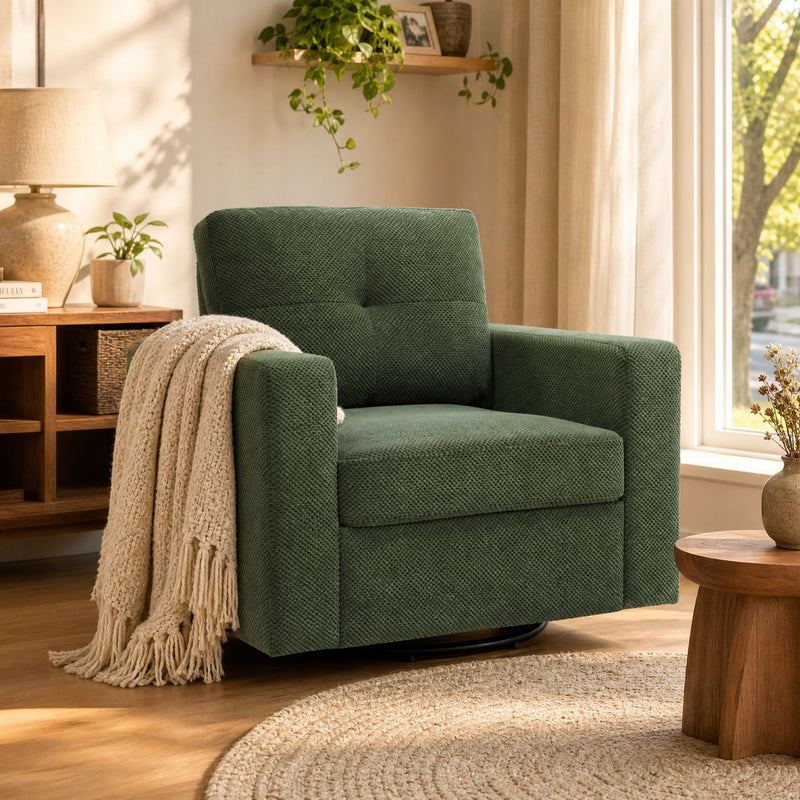 360 Degree Rotation Single Sofa Chair For Living Room
