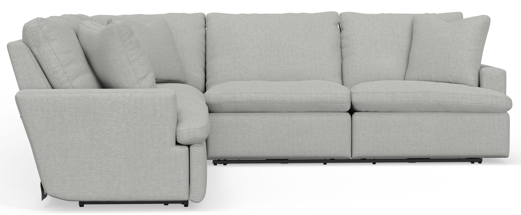 Stratus - Power Reclining Sectional With Reclining Seats And Usb Charging Ports