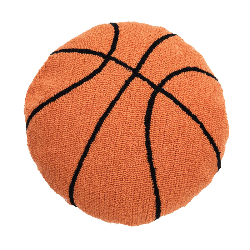 Basketball Hooked Pillow