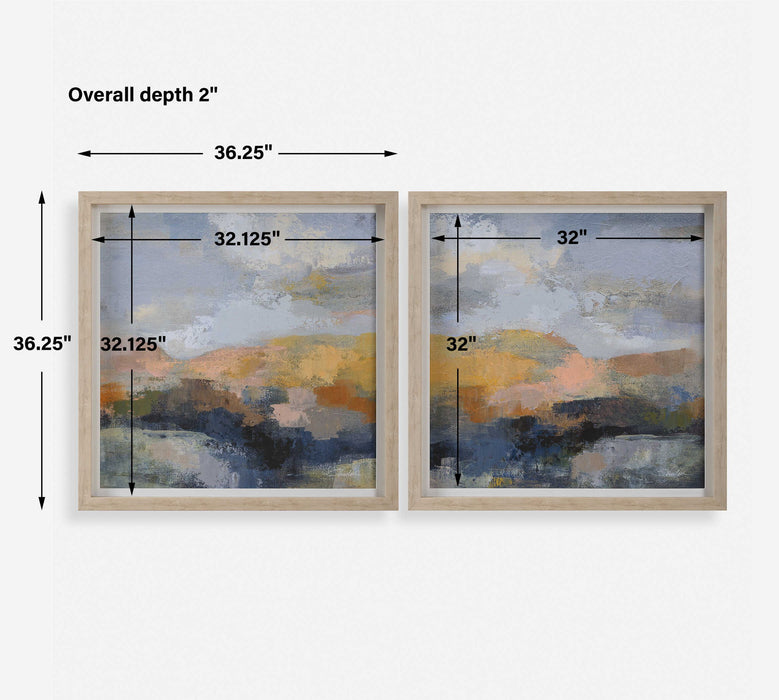 Dusk - Framed Prints (Set of 2)