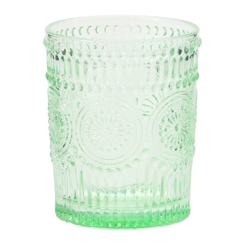 Embossed Drinking Glass