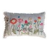 Cotton Slub Lumbar Pillow