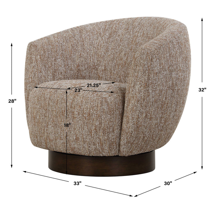Dunes - Fabric Swivel Chair