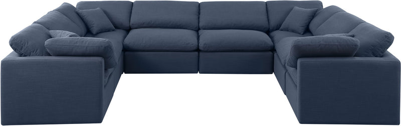 Indulge - Linen 8 Piece Modular Sectional