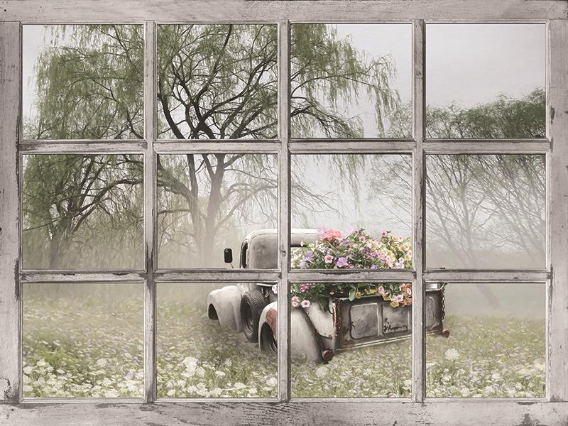 Spring Flowers By Lori Deiter (Framed Small) - Green