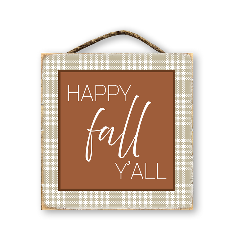 HAPPY FALL Y'ALL