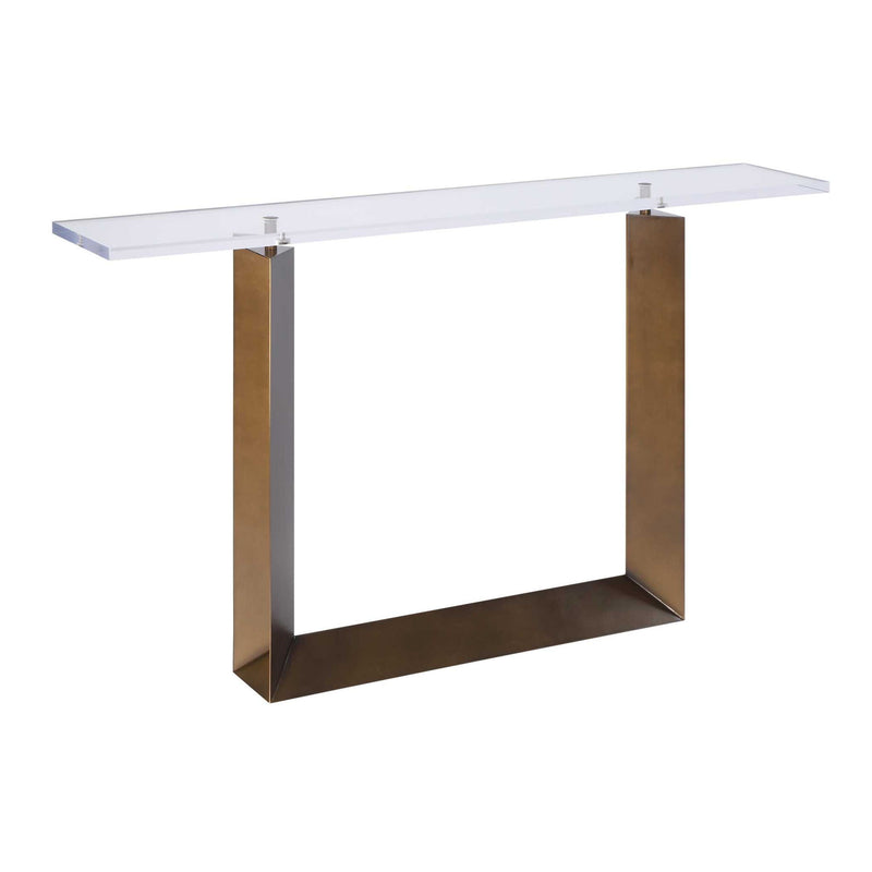 Mcelroy - Modern Console Table - Bronze