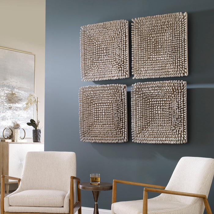 Portside - Wood Wall Panel - Pearl Silver