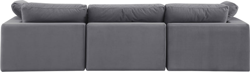 Comfy - Velvet Modular Sofa 3 Seats