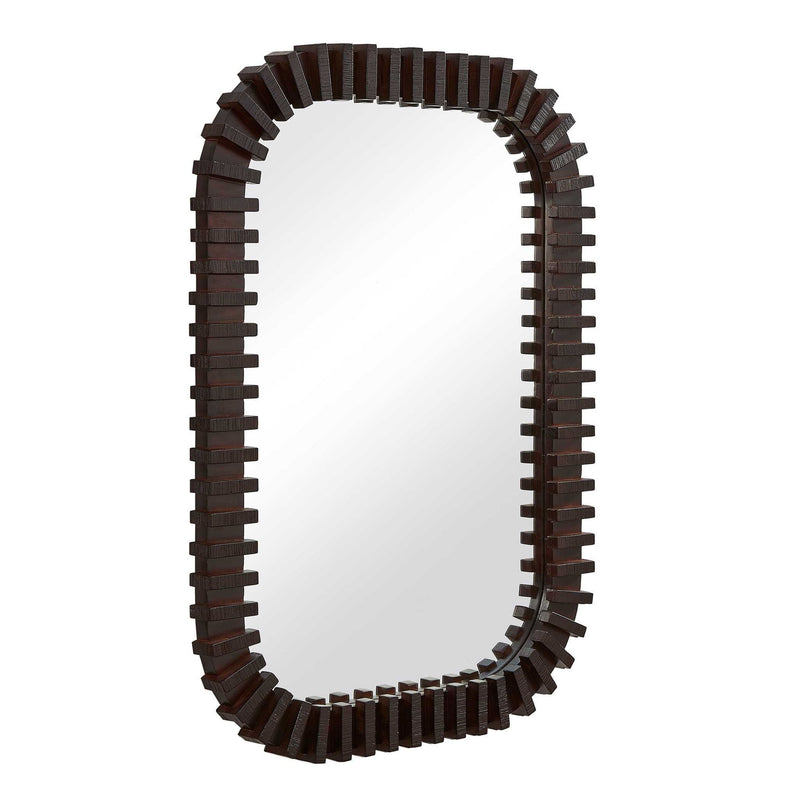 Abram - Mirror - Espresso Brown