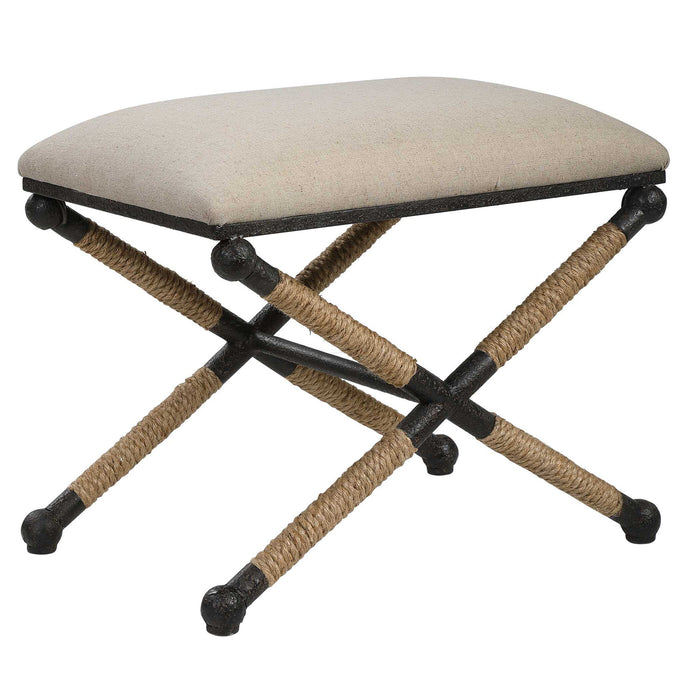 Firth - Small Bench - White