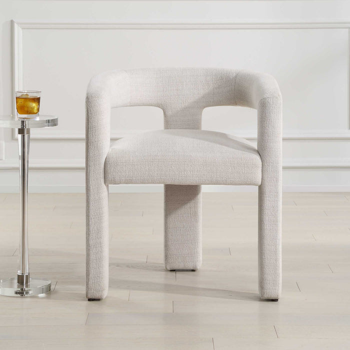 Perspective - Fabric Dining Chair - Gray