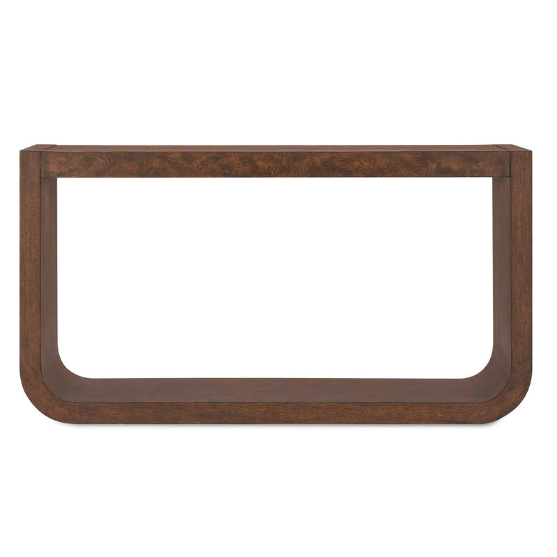 Flores - Modern Console Table - Woodtone