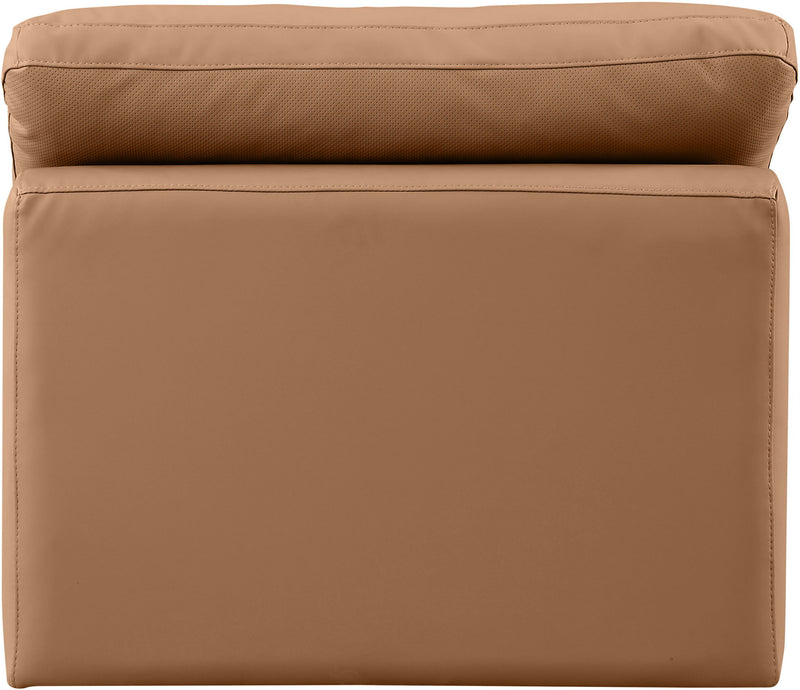 Indulge - Faux Leather Armless Chair