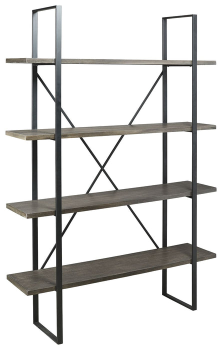 Gilesgrove - Black / Gray - Bookcase