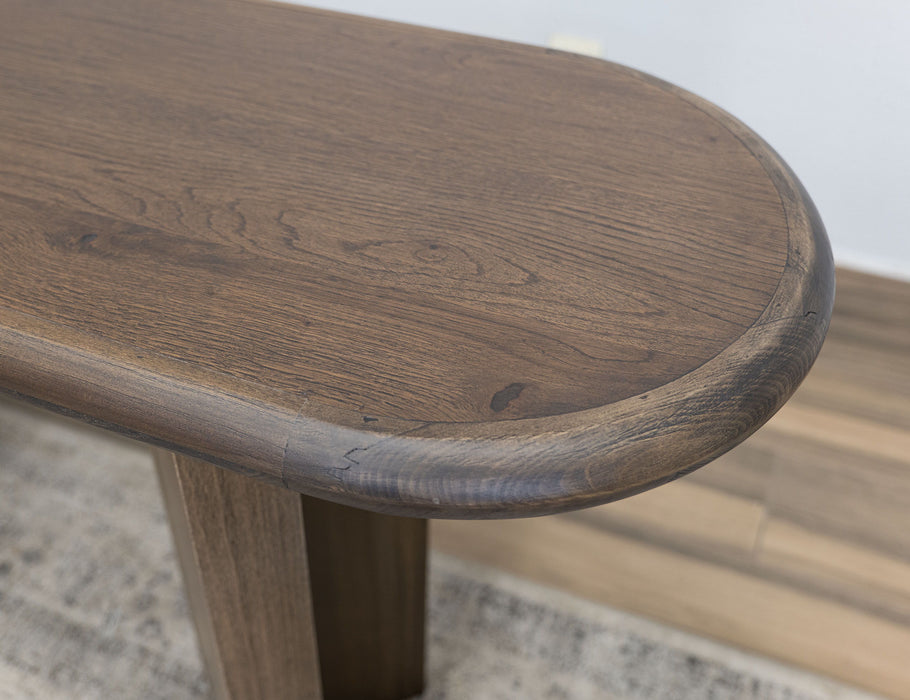 Novus Lodge - Round End Table - Dark Brown