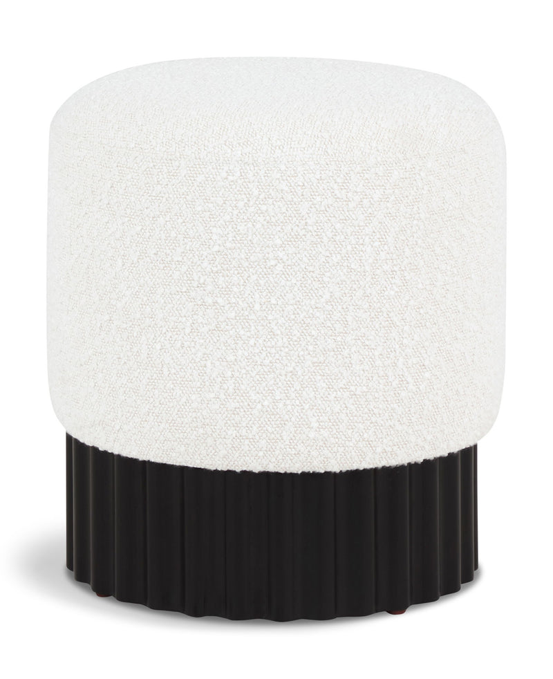 Veranda - Ottoman / Stool With Black Base