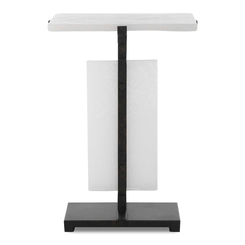 Elements Bubble - Glass Accent Table