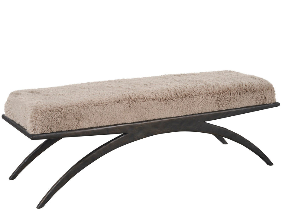 New Modern - Nola Bench - Gray