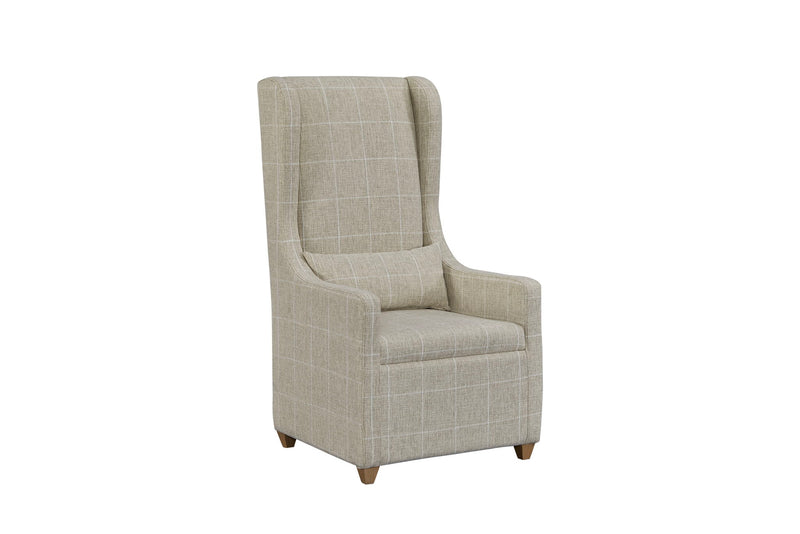 Tarrington - Host Chair (Set of 2) - Pearl Silver