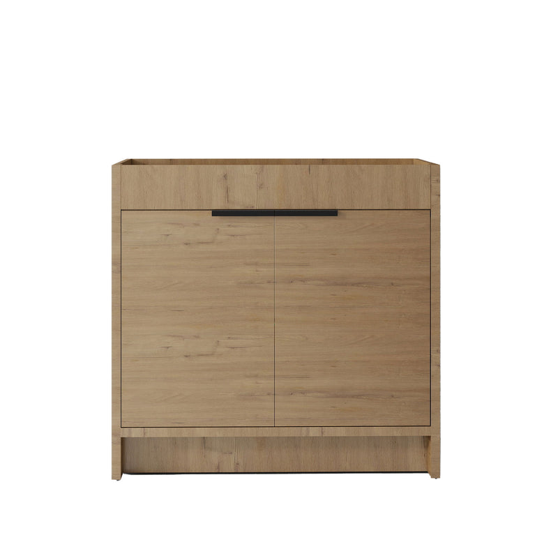 Freestanding Bathroom Vanity Cabinet With Soft Close Doors, Cabinet Only