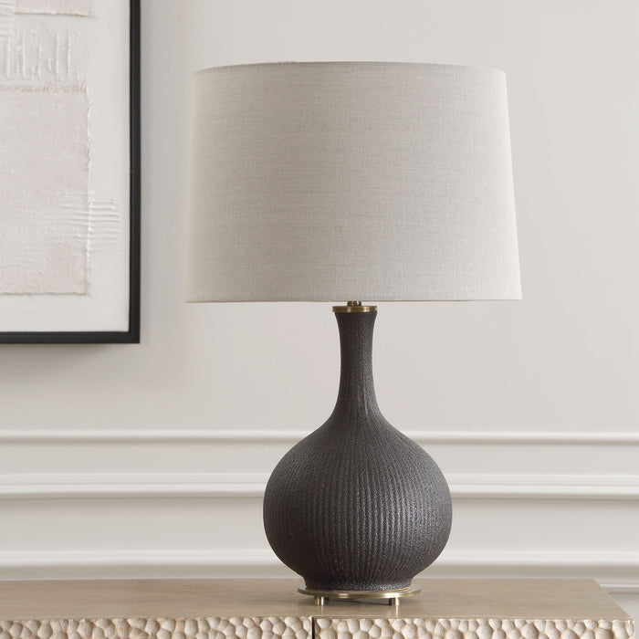 Rimini - Black Glaze Table Lamp