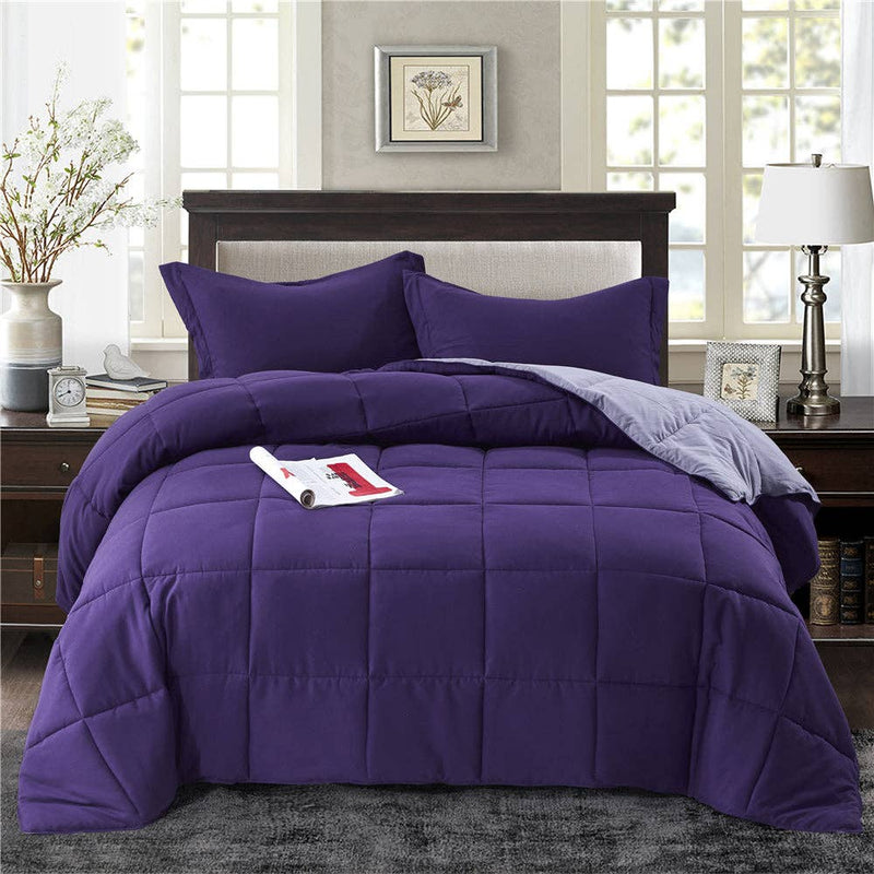 3 Piece All Season Lightweight Down Alternative Comforter Set
