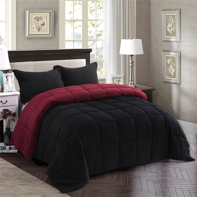 3 Piece All Season Lightweight Down Alternative Comforter Set