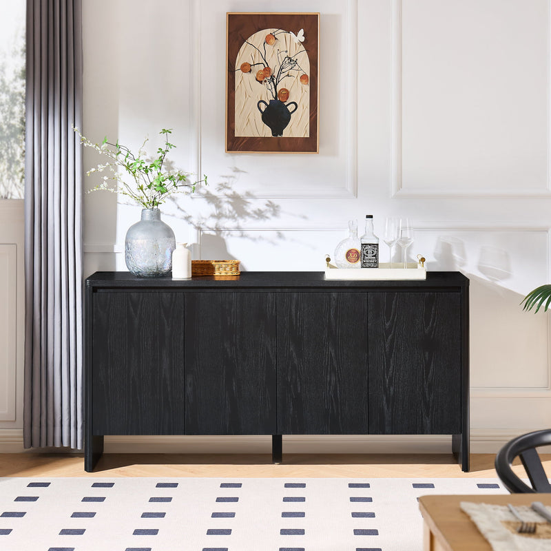 Sideboard Buffet Cabinet With Adjustable Shelves