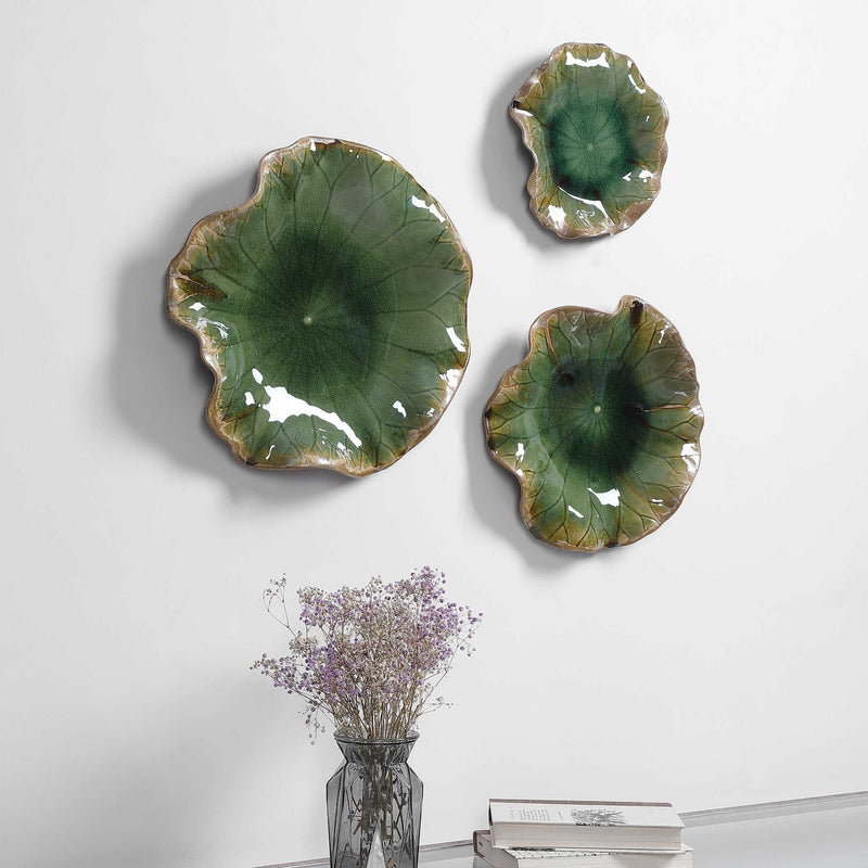 Abella - Ceramic Wall Decor (Set of 3)