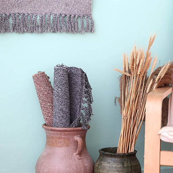 Cotton Bathroom Rug Reversible Kitchen Entry - Yoga Mat