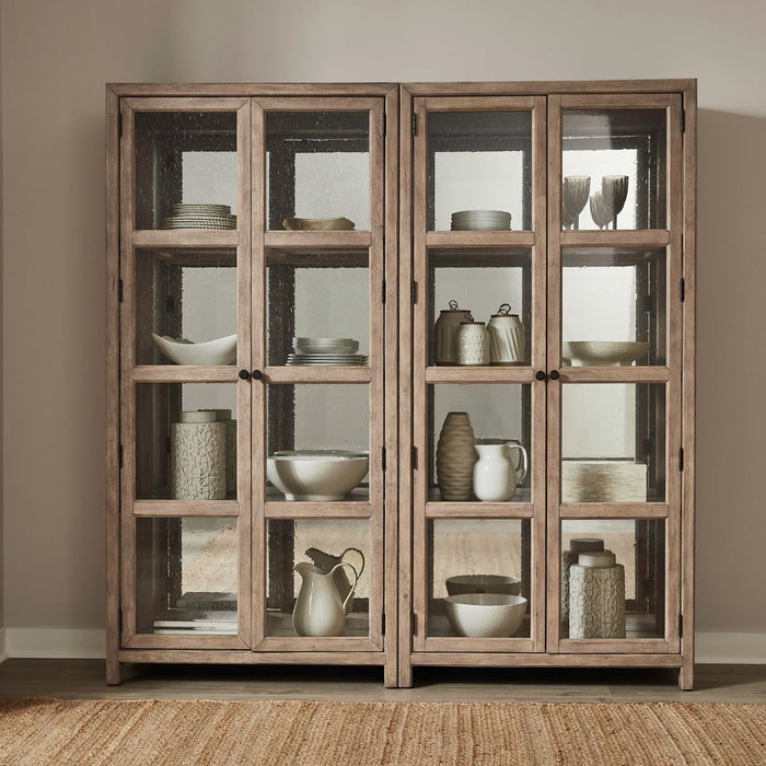 Proximity Place - 2 Piece Bunching Cabinet Set - Brown