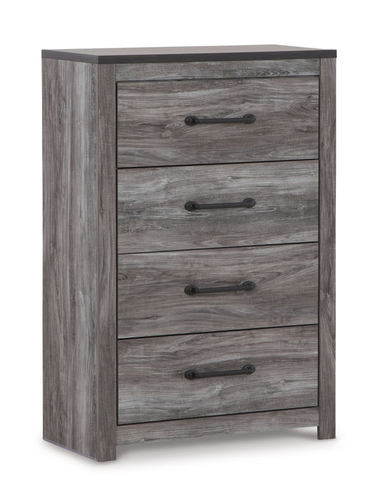 Bronyan - Dark Gray - Four Drawer Chest