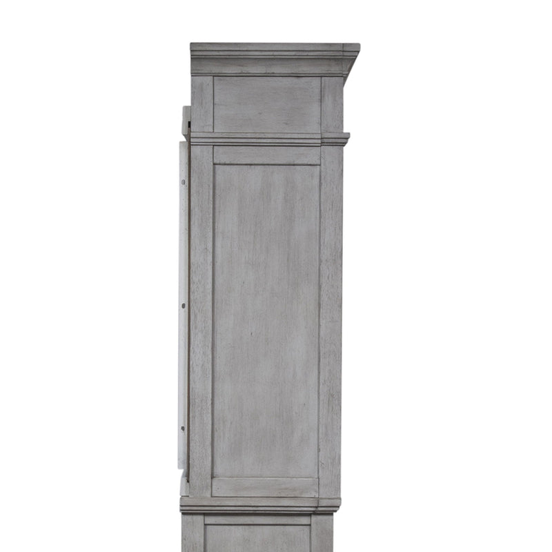 Heartland - Entertainment Hutch - Antique White / Tobacco Tops