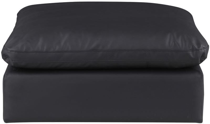 Comfy - Faux Leather Ottoman