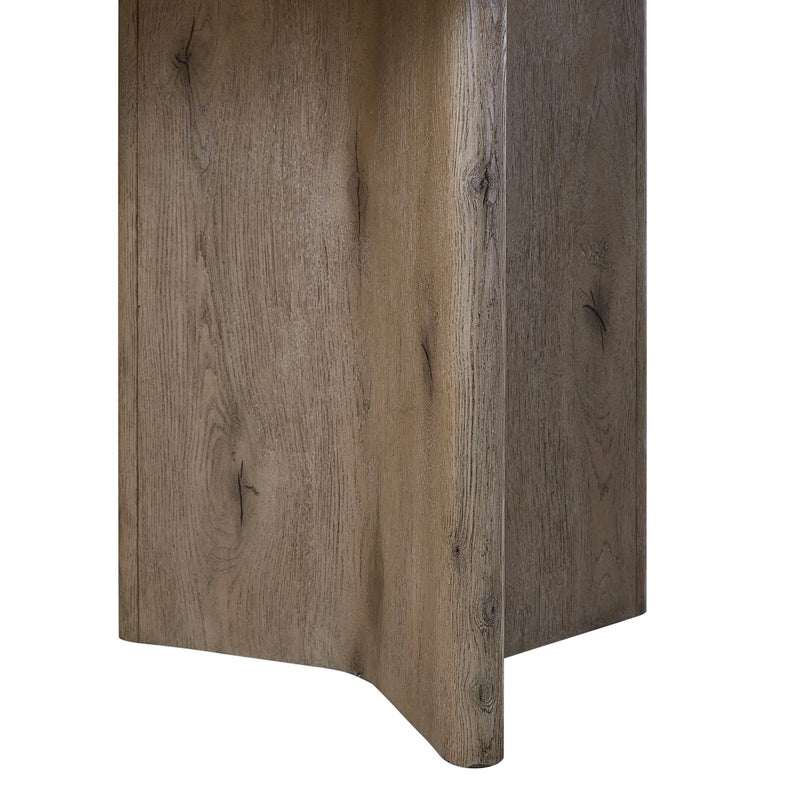 Pagosa - Double Pedestal Table - English Knotty Oak