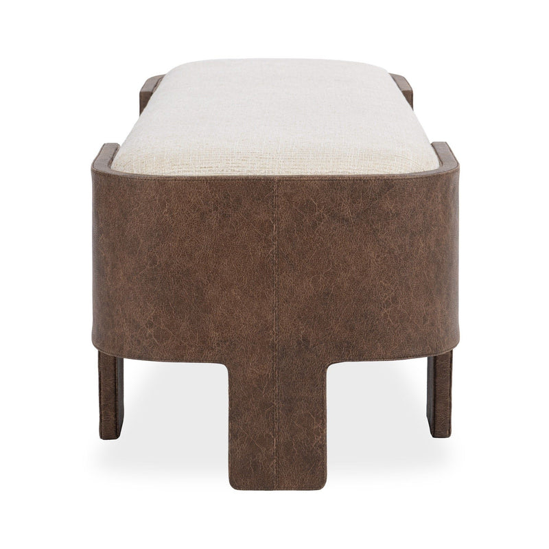 Janya - Accent Bench - Oat Cream