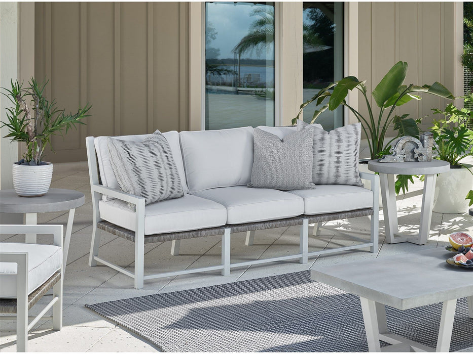 Coastal Living Outdoor - Tybee Sofa - Pearl Silver