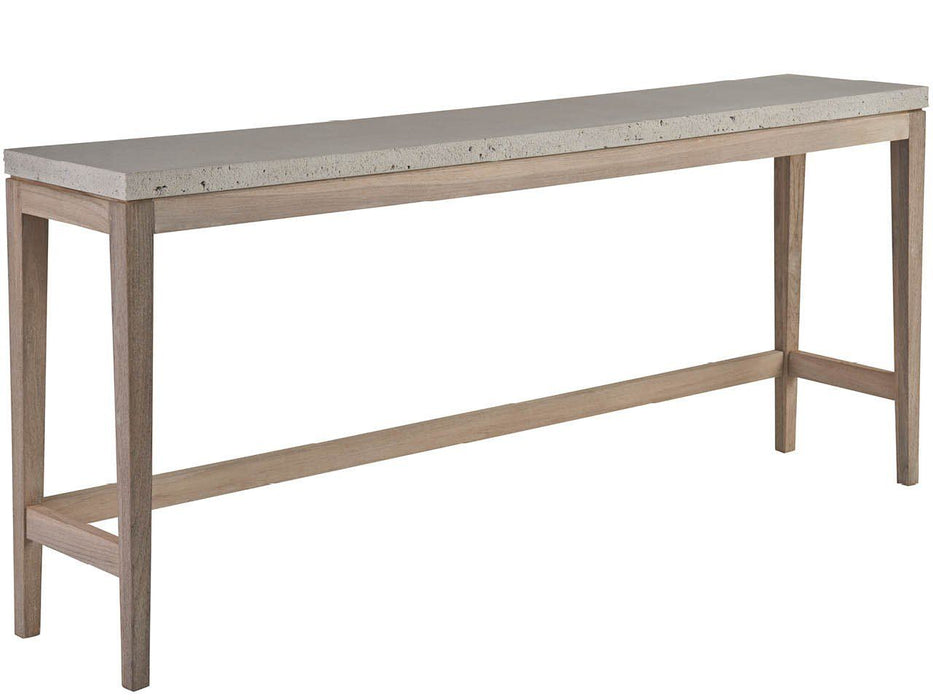 Coastal Living Outdoor - Saratoga Console - Light Brown