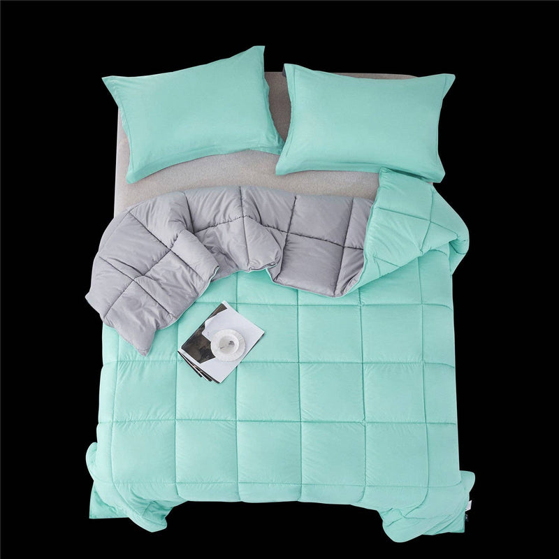 3 Piece All Season Lightweight Down Alternative Comforter Set
