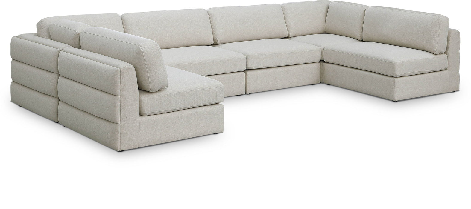 Beckham - 6 Piece Modular Sectional
