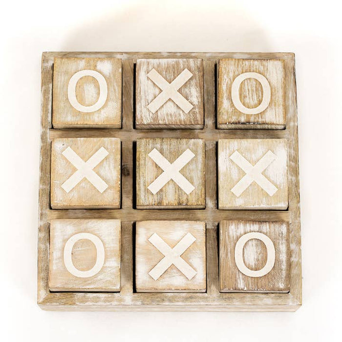 Mango Wood Tic Tac Toe (XOXO)