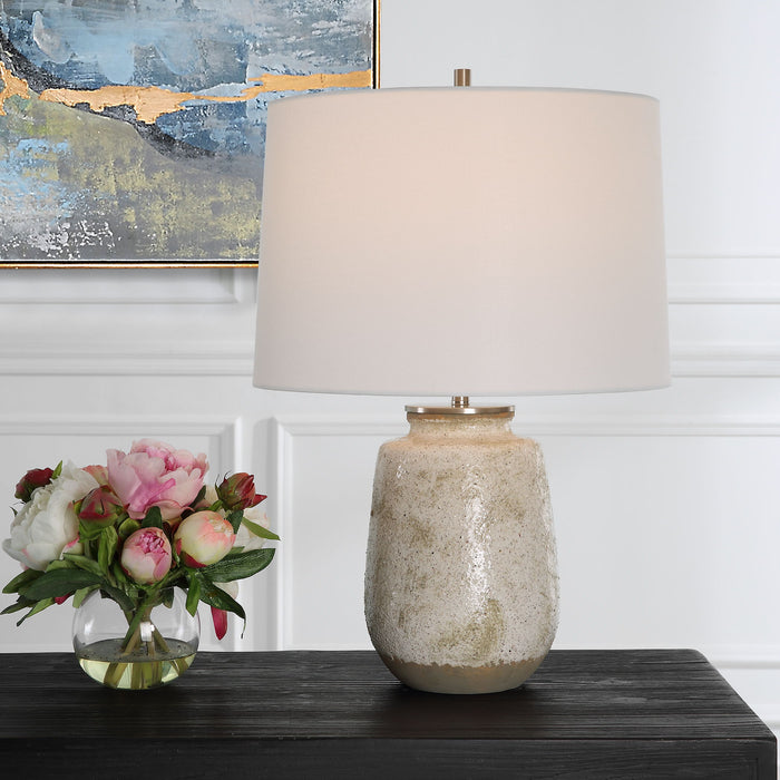 Medan - Table Lamp - Taupe & Gray