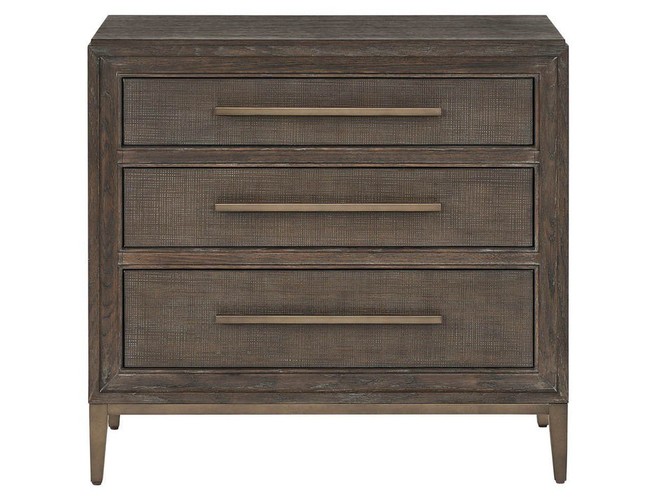 Montclair - Storage Nightstand - Dark Brown