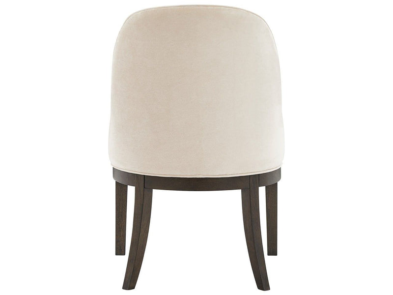 Fenwick - Upholstered Arm Chair - Beige / Dark Brown