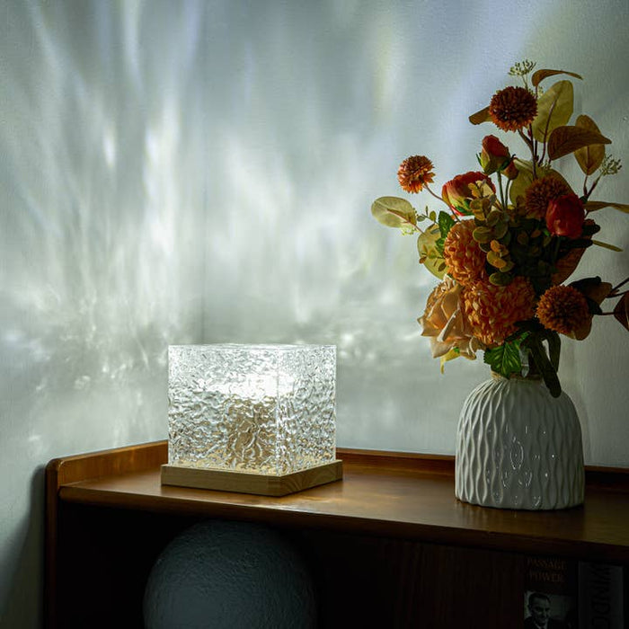 16 Color-Changing Water Ripple Table Lamp Night Light