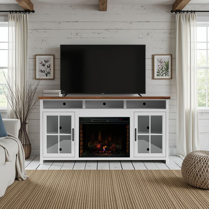 Hampton - Fireplace TV Stand Console