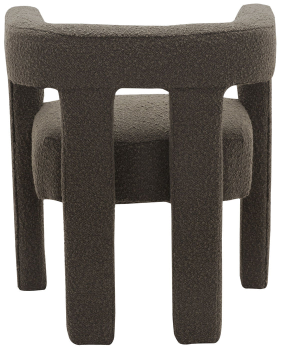 Athena - Boucle Fabric Dining Chair
